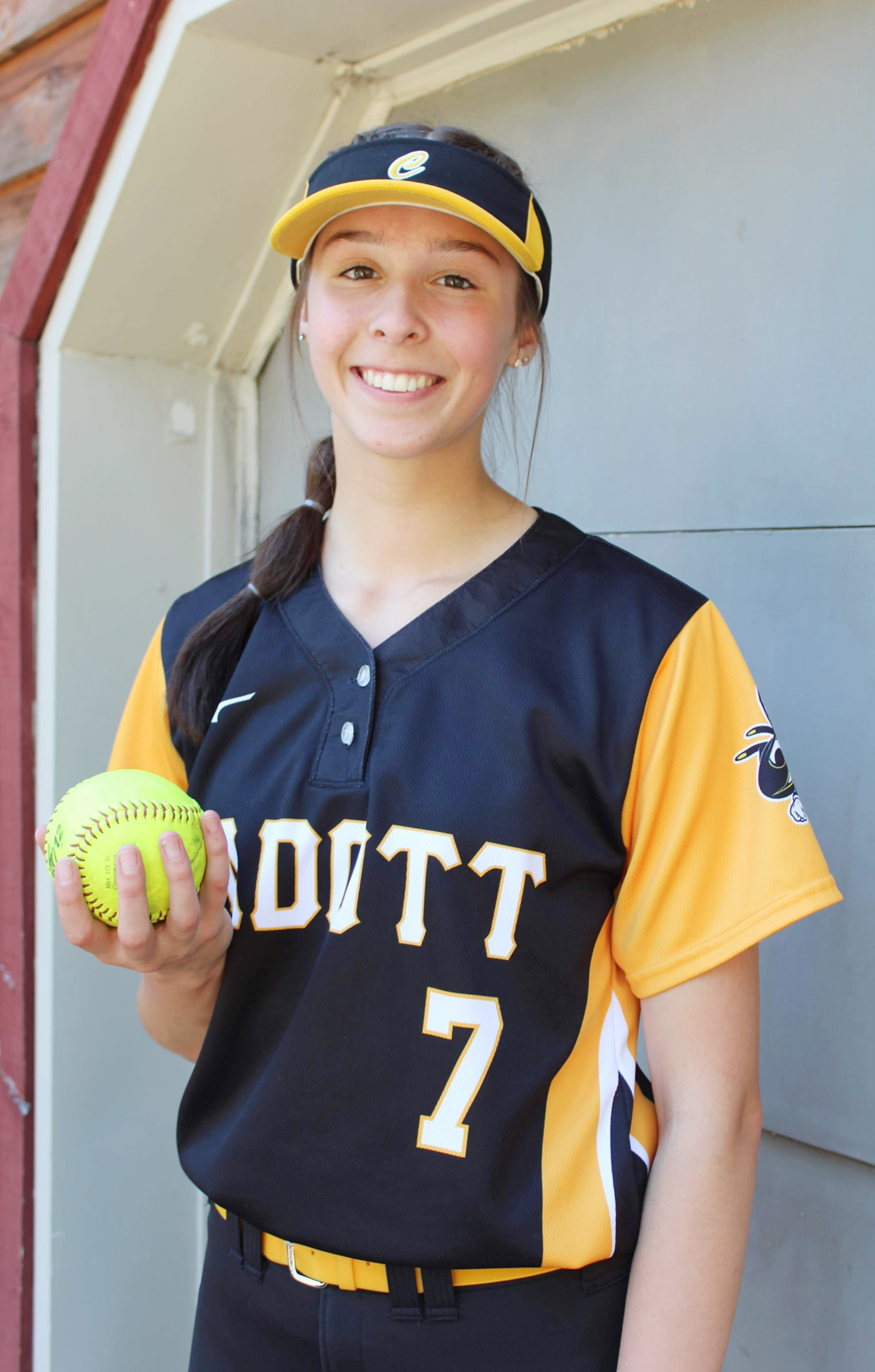 Barone’s perfect game fulfills her season goal