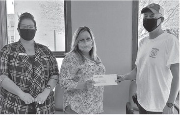 Prevail Bank donates to Prentice Fire D Prevail Bank donates to Prentice Fire D