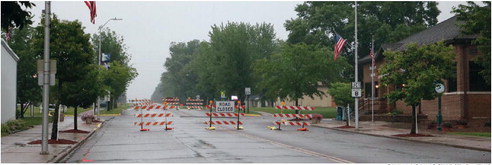 Broken sewer line repaired with more extensive route taken Broken sewer line repaired with more extensive route taken