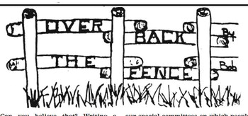 Can you believe that? Writing ….