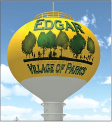 Edgar water tower will get new look