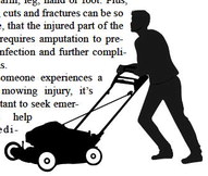 Peak season in swing for home lawn care injuries