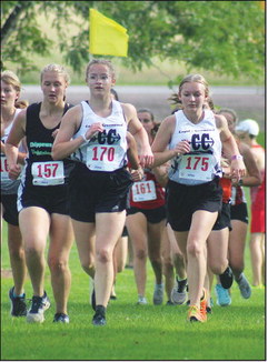 L-G girls fourth at first meet of season