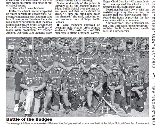 Edgar school board ready to react to COVID-19 spike