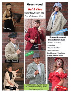 Solve a mystery in Greenwood