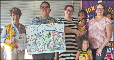 Two Abby M.S. students win Lions poster contest Two Abby M.S. students win Lions poster contest