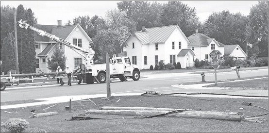 Telephone pole accident triggers action Telephone pole accident triggers action