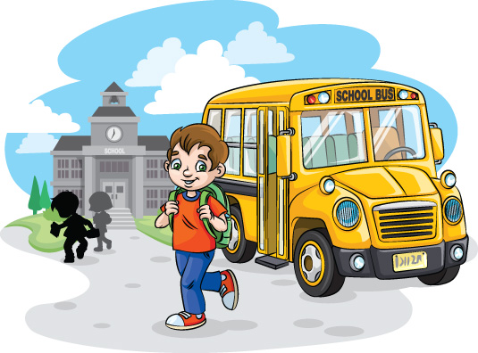 School buses back on the roads means drive with care