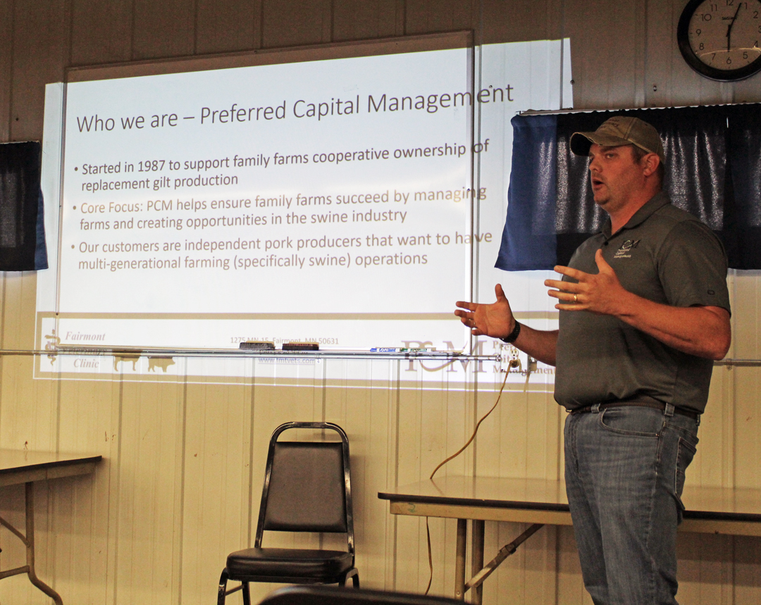 Swine farm informational hearing answers questions