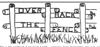 I’m a bit confused. Last ….