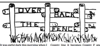 It was awful dark this ….