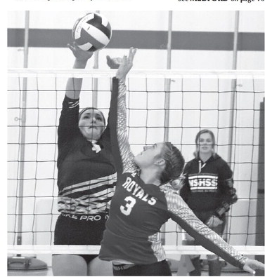 Raiders wind up third in GNC, push Mosinee in first two sets