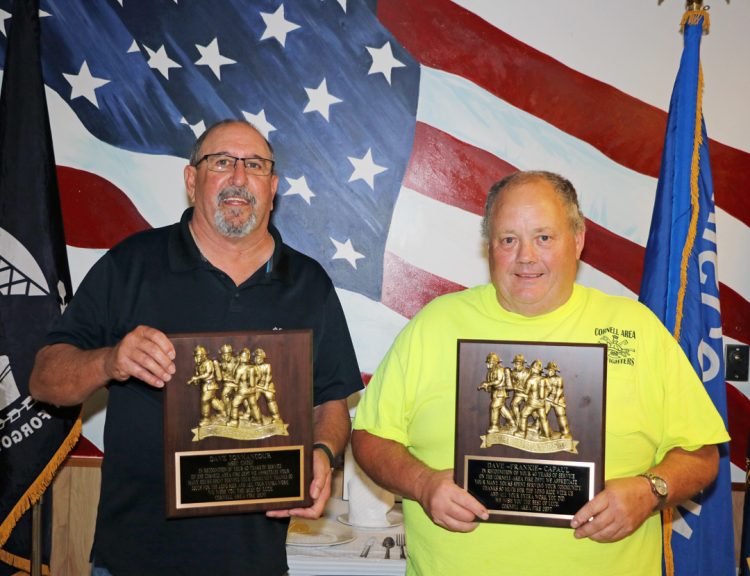 Longtime fire department veterans pass on the torch Longtime fire department veterans pass on the torch
