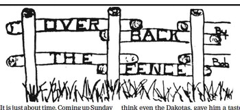 It is just about time. ….