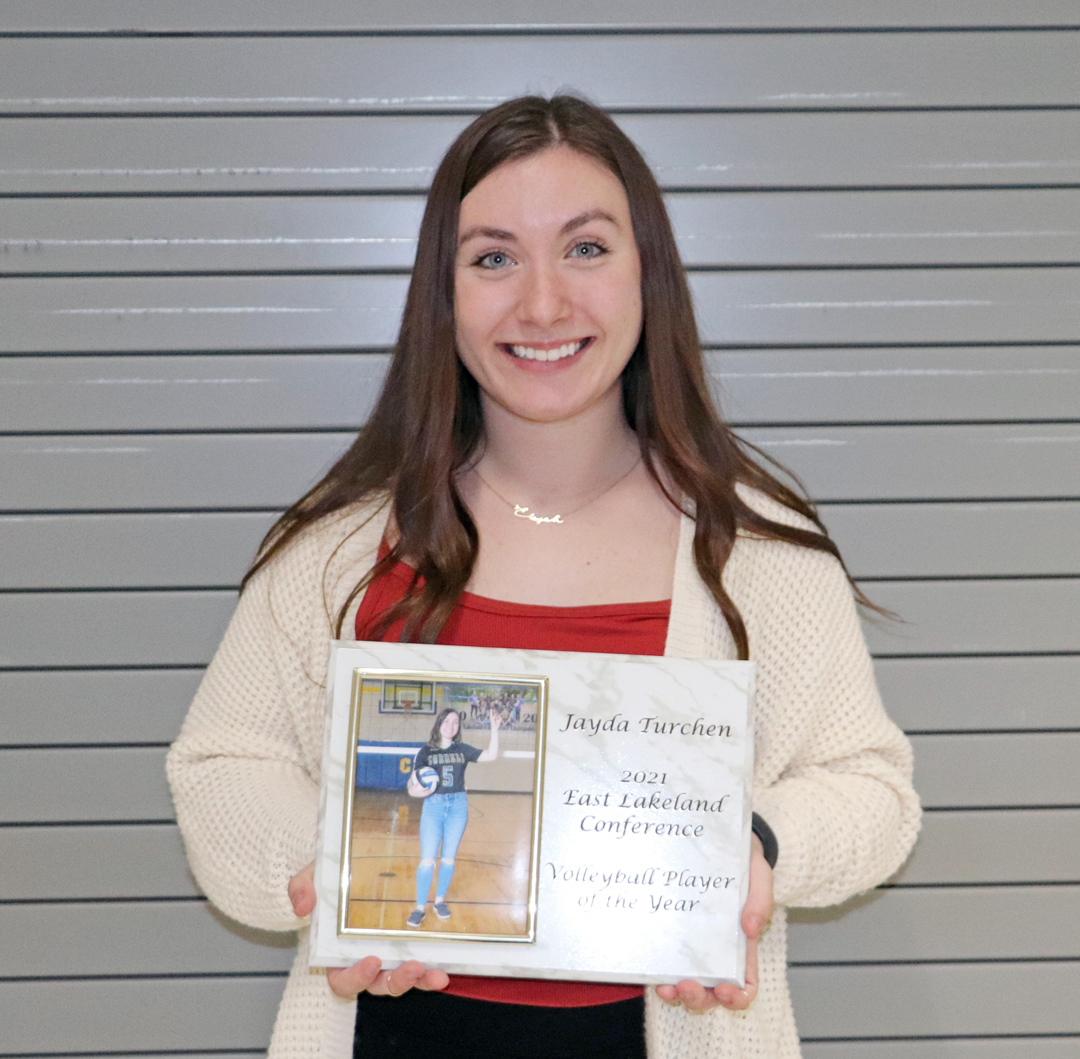 Turchen ends her volleyball  career as Player of the Year