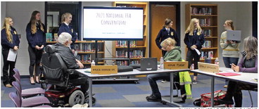 FFA members thank school board for the experience of a lifetime