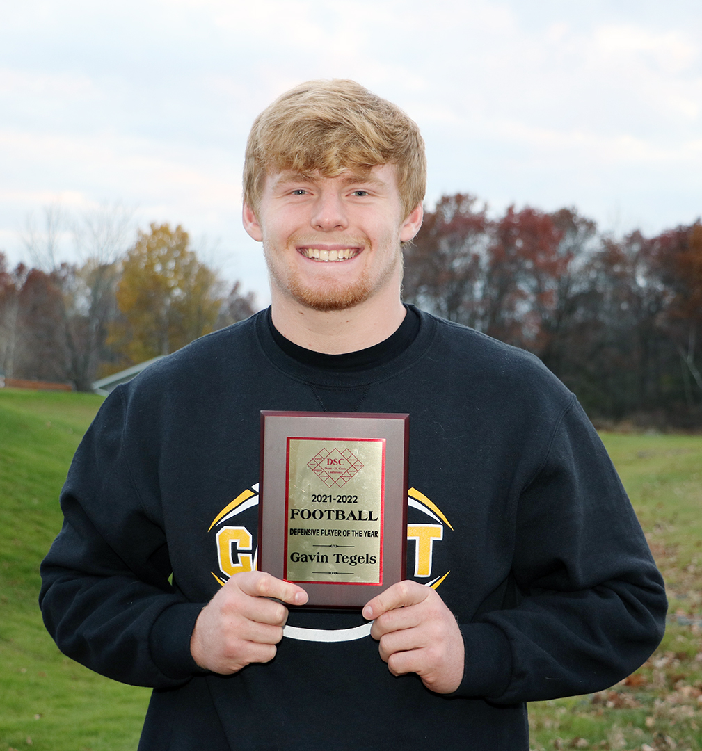 Tegels earns Player of  the Year by a landslide