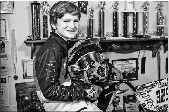 Rozellville youth on BMX team Rozellville youth on BMX team