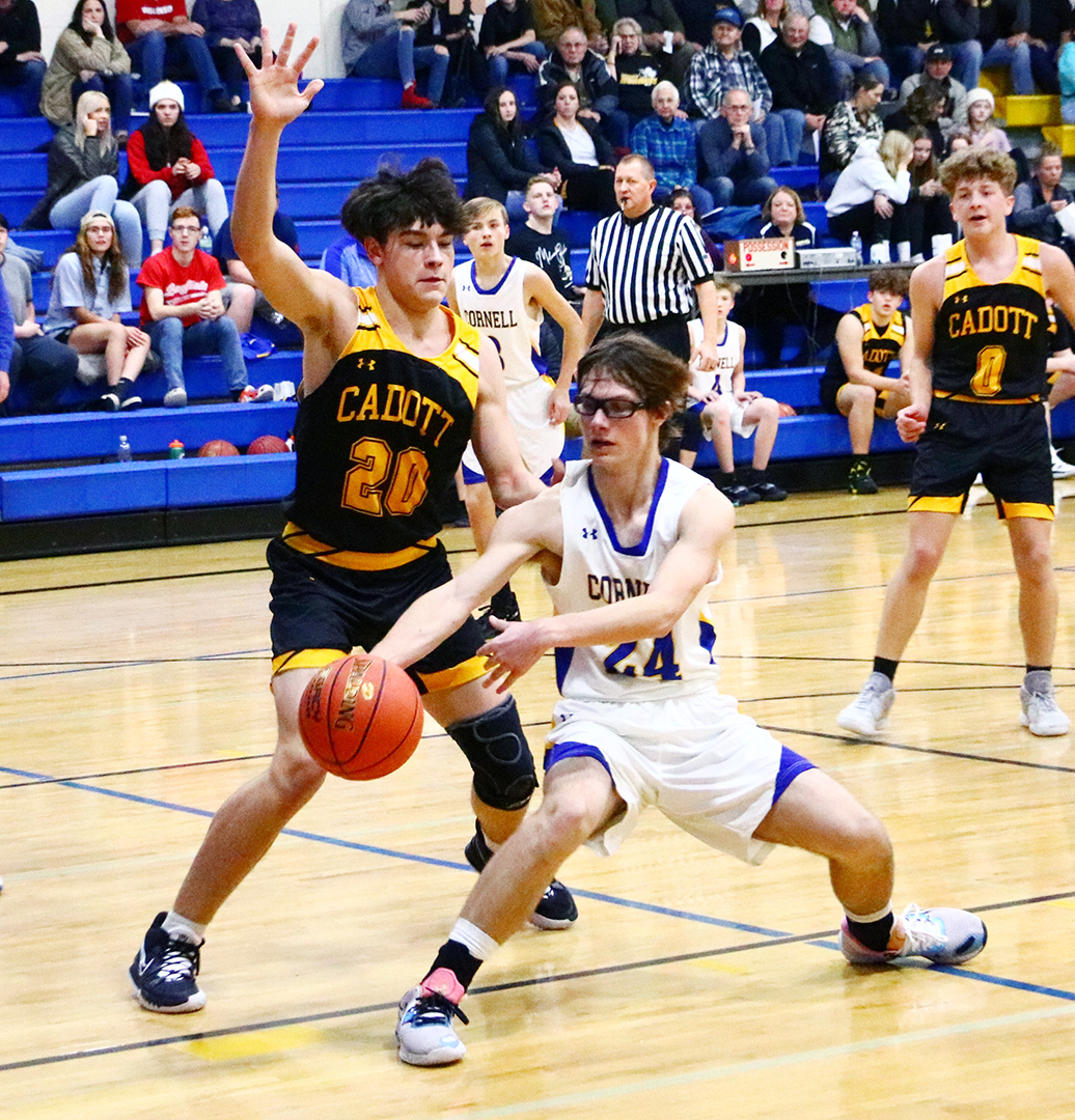Cornell runs out of time against Cadott
