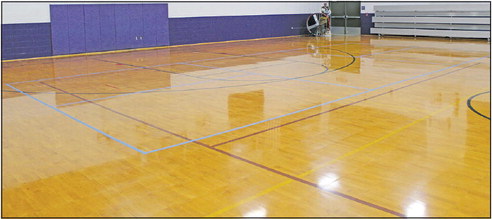 Indoor pickleball courts open for community use
