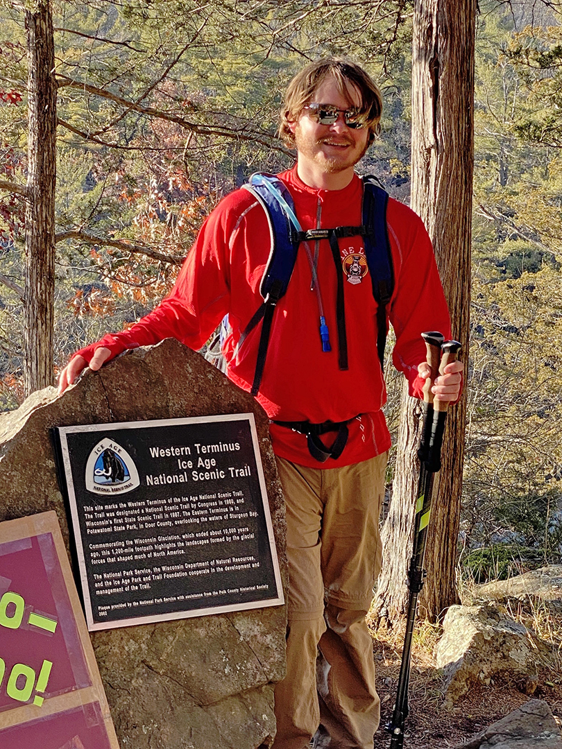 Ice Age Trail finisher battles temperatures and weather
