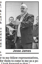 James announces bid for 23rd District Senate seat