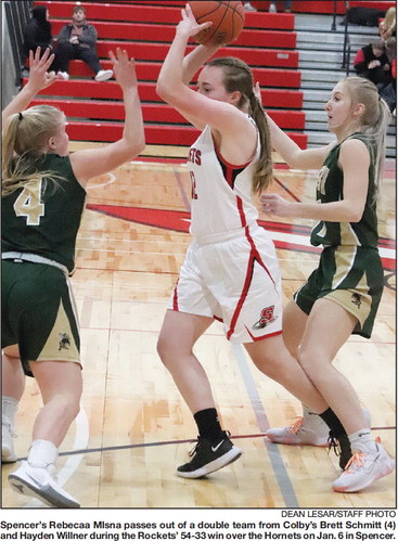 Kind scores 30 as Rocket girls torch Colby to go to 7-1 in ECC Kind scores 30 as Rocket girls torch Colby to go to 7-1 in ECC