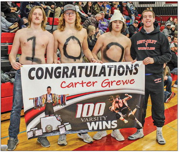 Grewe reaches 100 match milestone Grewe reaches 100 match milestone