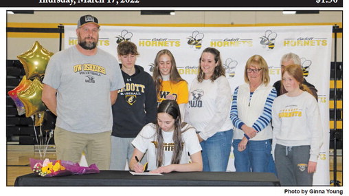 Barone on her way to play volleyball for Titans