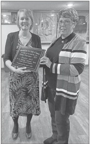 Jenny Jakel honored with  Lifetime Achievement award