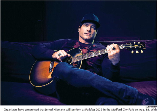 Jerrod Niemann to perform at Parkfest