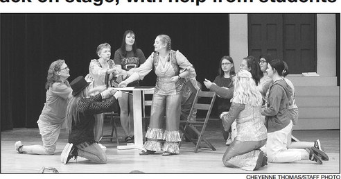 Neillsville Players back on stage, with help from students