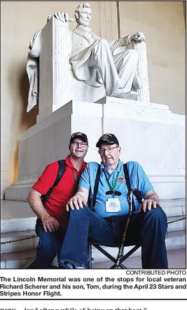 Local veteran gets hero’s treatment on recent Honor Flight Local veteran gets hero’s treatment on recent Honor Flight