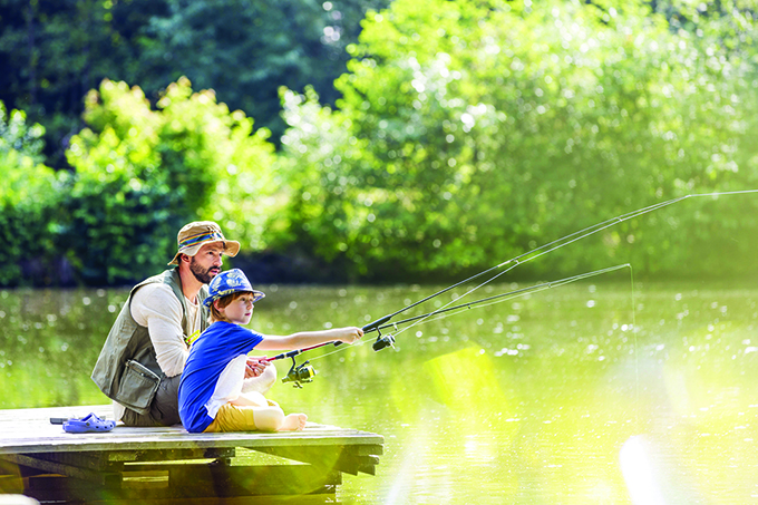 Host a free fishing weekend