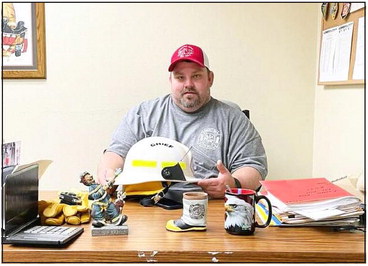 Boulding fulfills his lifelong dream to become fire chief Boulding fulfills his lifelong dream to become fire chief