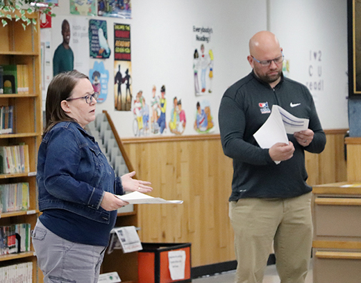 Lake Holcombe School Board; Staff working to create the school of their dreams Lake Holcombe School Board; Staff working to create the school of their dreams