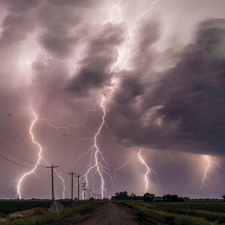 Be lightning aware when in the outdoors