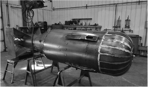Combat Parts makes atomic bomb replica for Highground