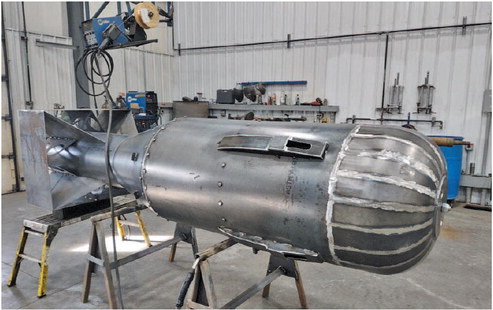 Combat Parts makes atomic bomb replica for Highground Combat Parts makes atomic bomb replica for Highground