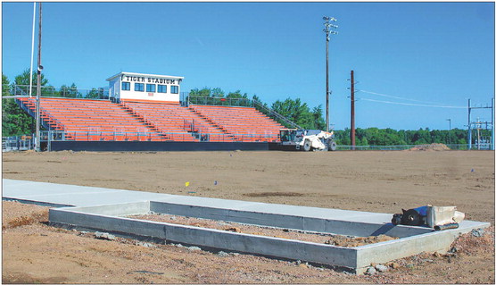 Work is behind schedule