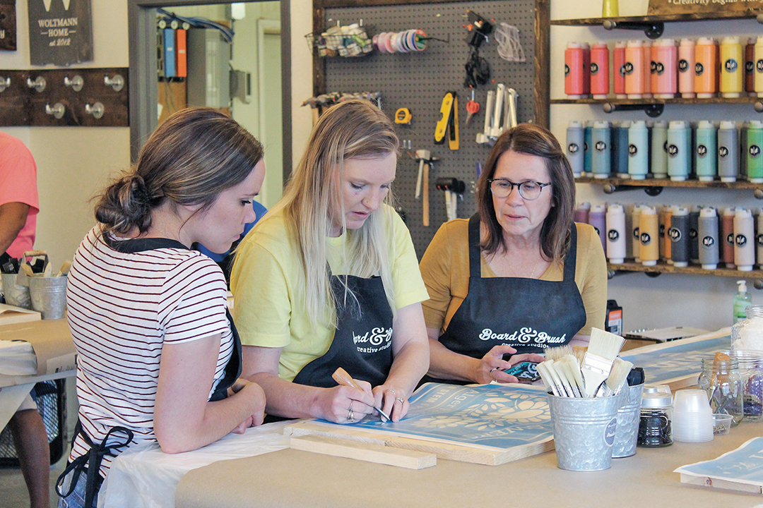 Board & Brush offers a unique take on home decorating