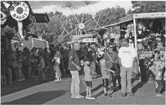Volunteers are at the heart of community events Volunteers are at the heart of community events