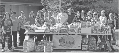 Meals in a Backpack to help families across Taylor County Meals in a Backpack to help families across Taylor County
