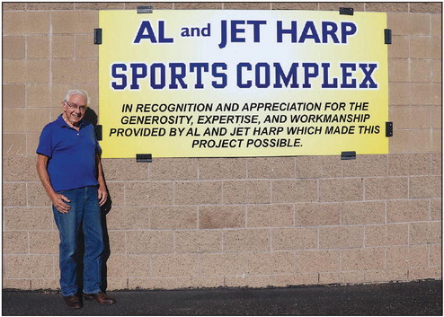 Sports complex a lasting legacy for Al and Jet Harp Sports complex a lasting legacy for Al and Jet Harp
