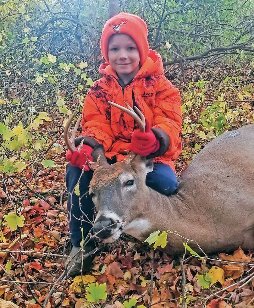 Heier wastes no time in getting his first 10point buck Central