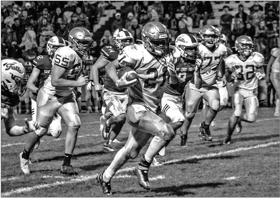Hornets sting first-seed Saints, 28-0 Hornets sting first-seed Saints, 28-0