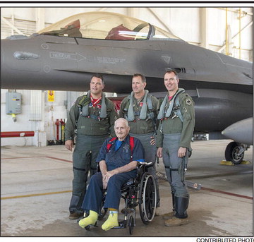Two pilots, two eras, one shared mission