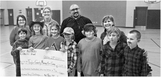 Holy Rosary students help in fight against cancer Holy Rosary students help in fight against cancer