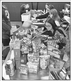 FACS students give back, hone cooking skills