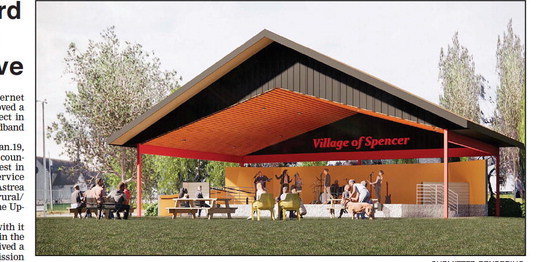 Donors set the stage for Spencer project